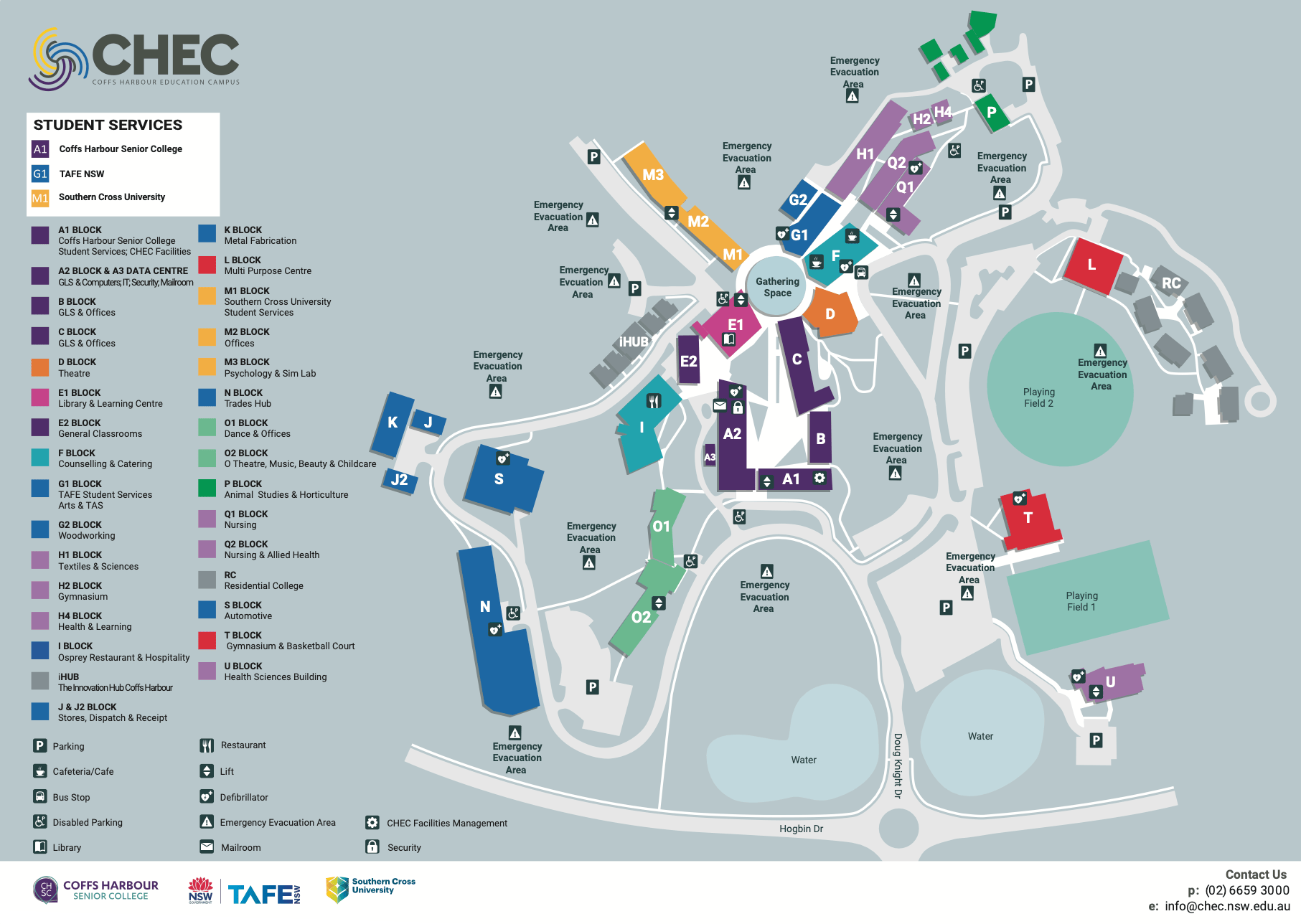 campus map